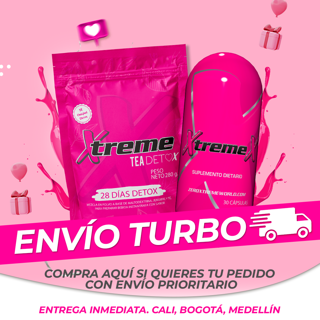 TURBO: 1 Kit detox: Té detox & Xtremex