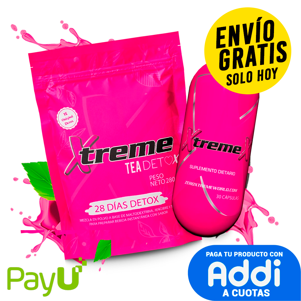 Kit detox zero xtreme (ENVIO GRATIS)