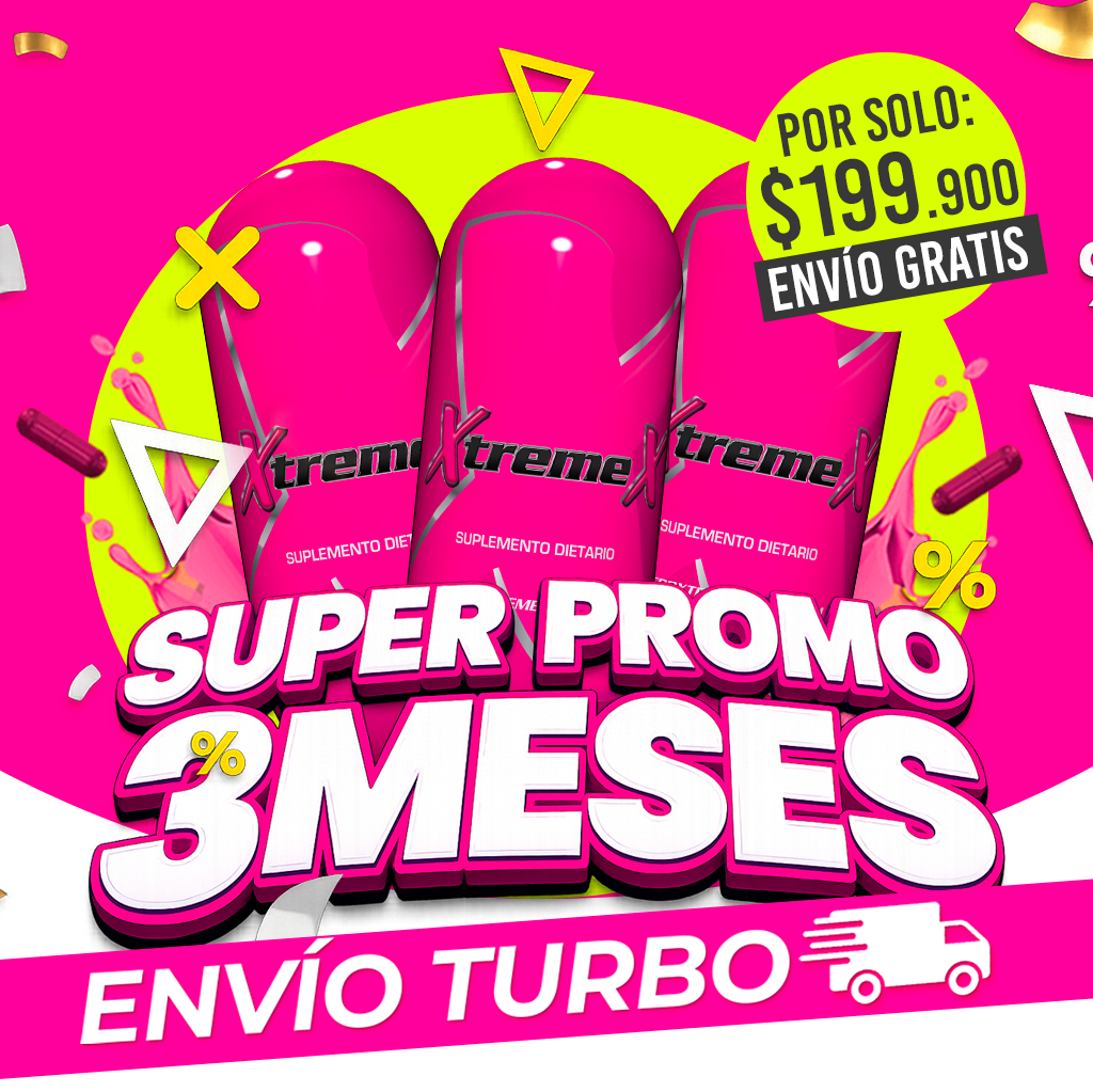 TURBO: 3 xtremex suplemento dietario