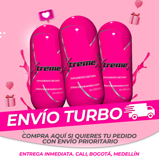 TURBO: 3 xtremex suplemento dietario