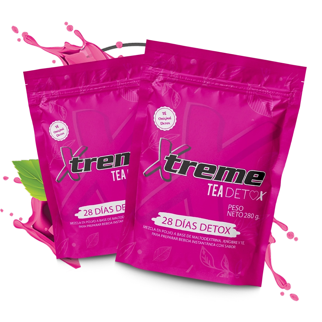 2 Zero Xtreme Té Detox (ENVIO GRATIS)