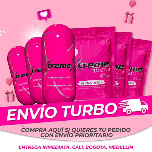 Turbo: 6 productos Zero Xtreme | envió prioritario
