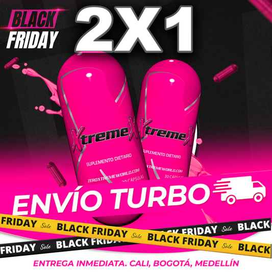 TURBO BLACK FRIDAY 2X1: 2 xtremex suplemento dietario